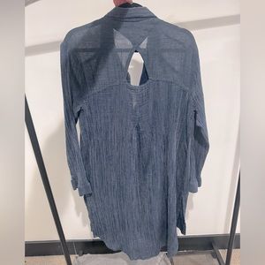 Free people cotton stripe tunic